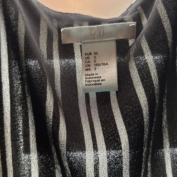 H&M Striped Strappy Blouse - Picture 2 of 2